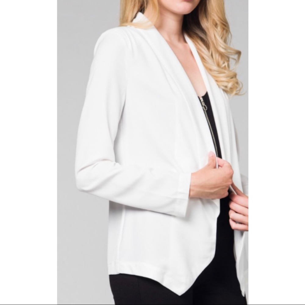 Lightweight White Blazer
